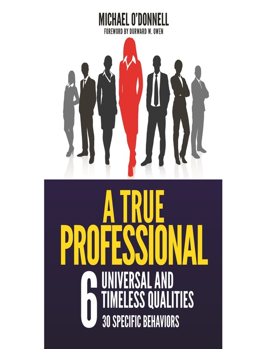 Title details for A True Professional by Michael O'Donnell - Available